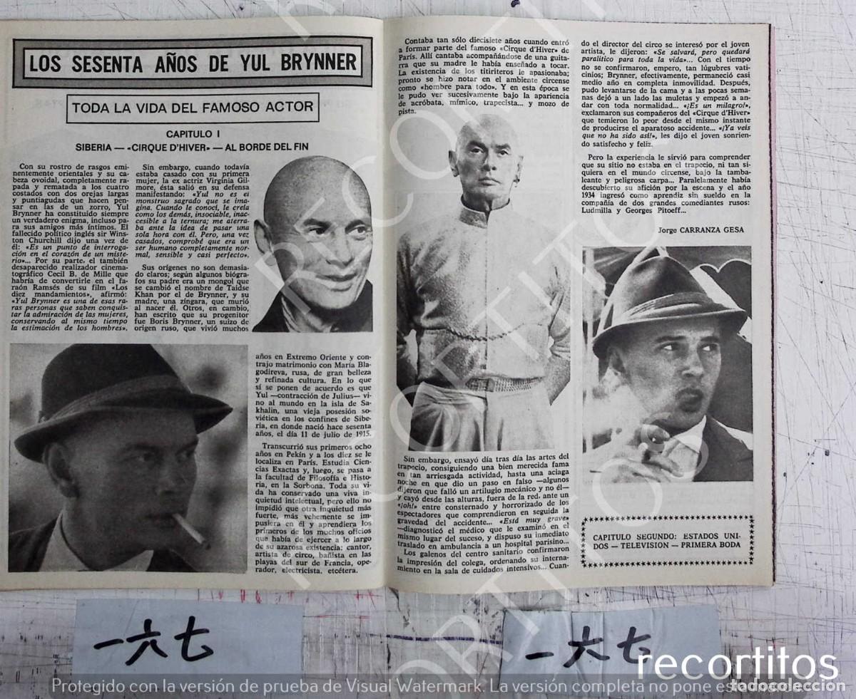 M&uacute;sica de colecci&oacute;n: YUL BRYNNER - Foto 1