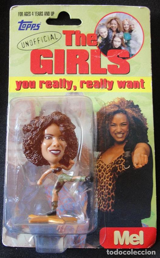 Musica di collezione: SPICE GIRL MEL - FIGURA 1997 THE TOPPS COMPANY - NUEVA EN SU BLISTER - COLECCIONISMO - RAREZA -
