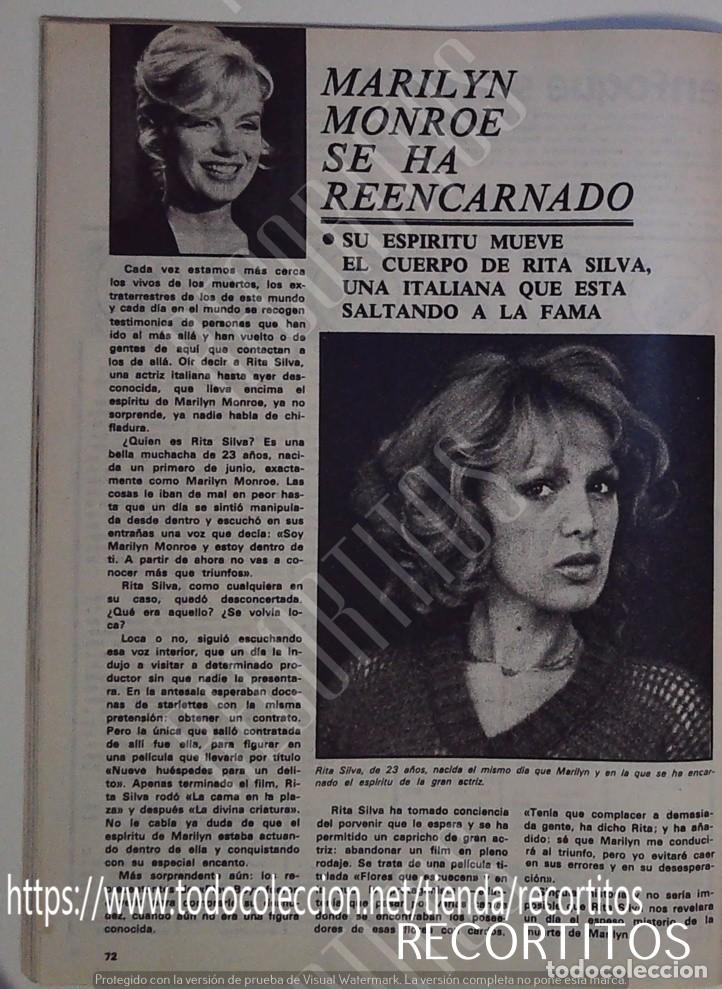 M&uacute;sica de colecci&oacute;n: MARILYN MONROE RITA SILVA - Foto 1