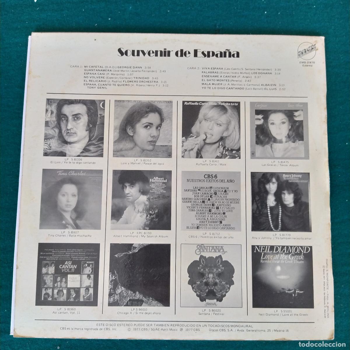 M&uacute;sica de colecci&oacute;n: SOUVENIR DE ESPA&Ntilde;A ... - Foto 2
