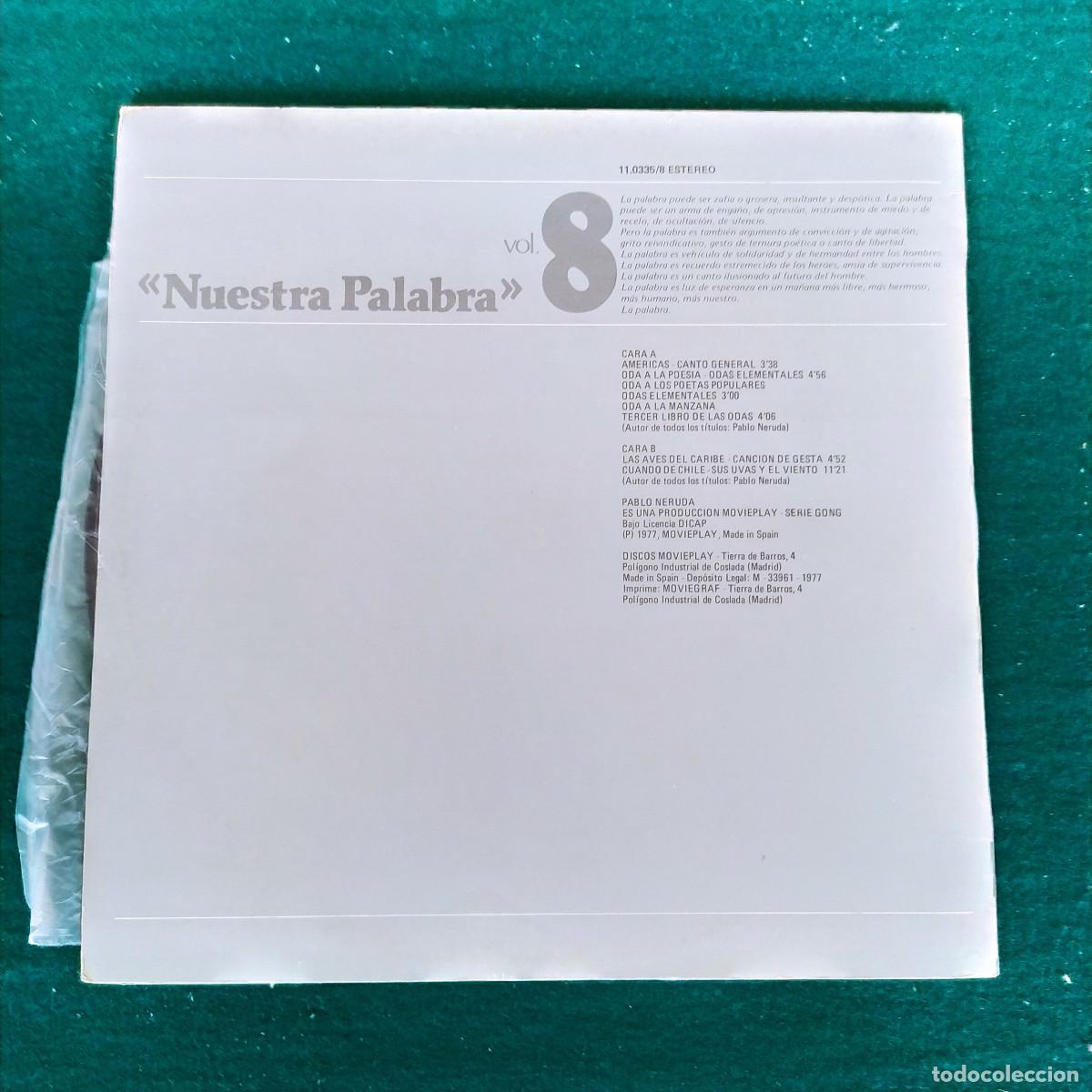 M&uacute;sica de colecci&oacute;n: PABLO NERUDA 8 ....... - Foto 2