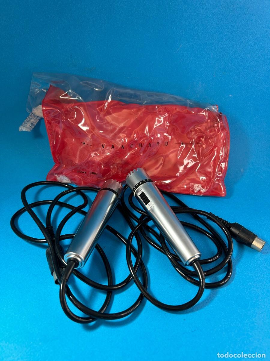 M&uacute;sica de colecci&oacute;n: LOTE 2 MICROFONOS VANGUARD ELECTRET - NO PROBADOS - Foto 1
