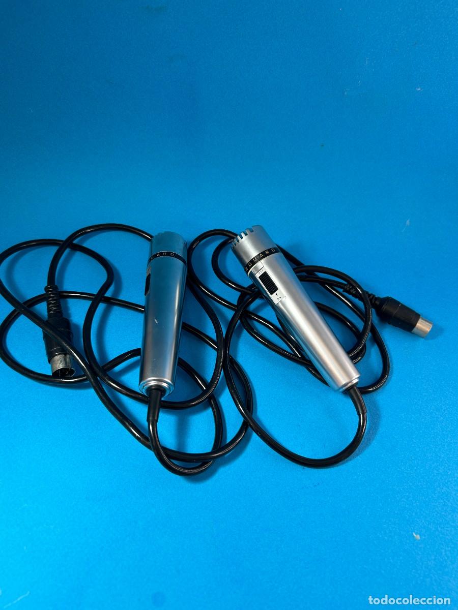 M&uacute;sica de colecci&oacute;n: LOTE 2 MICROFONOS VANGUARD ELECTRET - NO PROBADOS - Foto 2