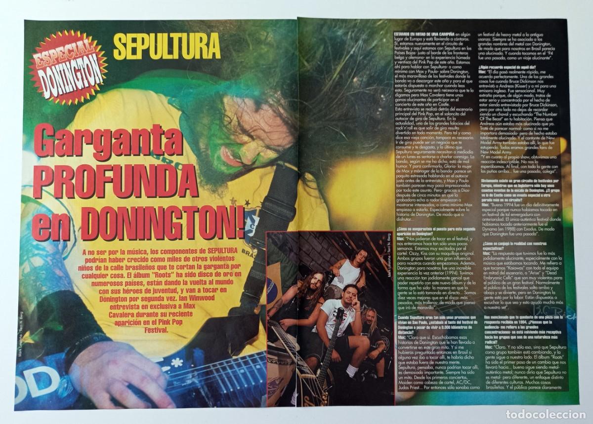 Musica di collezione: MAGAZINE CLIPPINGS: SEPULTURA