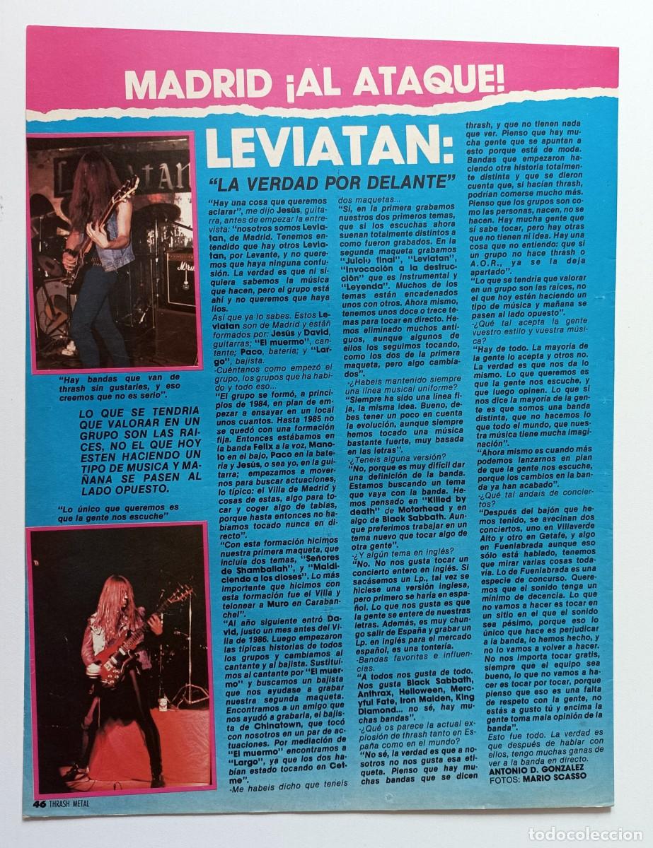 Musica di collezione: MAGAZINE CLIPPINGS: BANDA MADRILE&Ntilde;A LEVIATAN