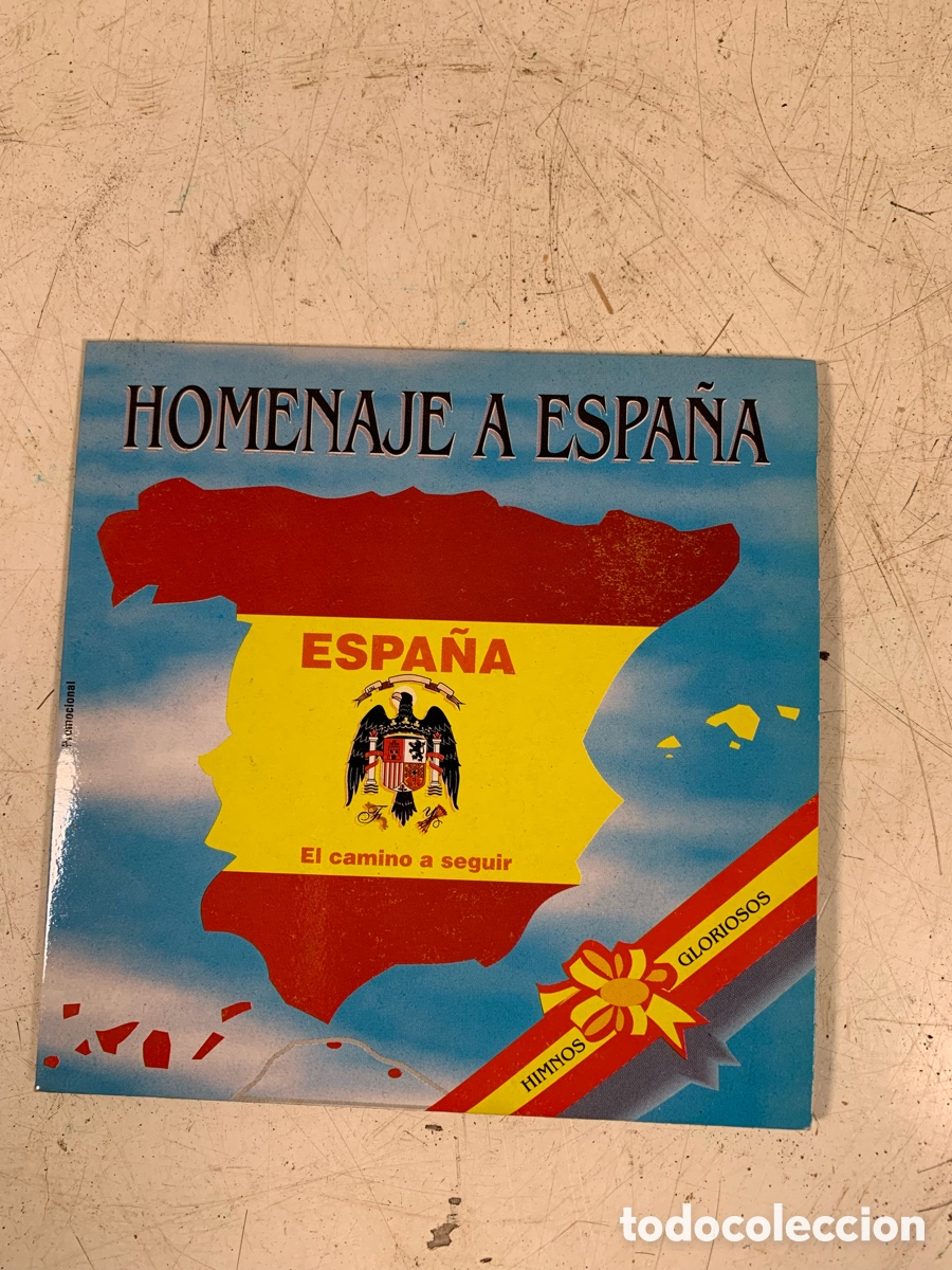 M&uacute;sica de colecci&oacute;n: 01_ CD Himnos Gloriosos Homenaje a Espa&ntilde;a - Foto 1