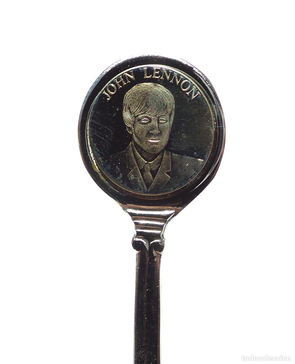 M&uacute;sica de colecci&oacute;n: THE BEATLES.- CUCHARILLA JOHN LENNON. - Foto 4