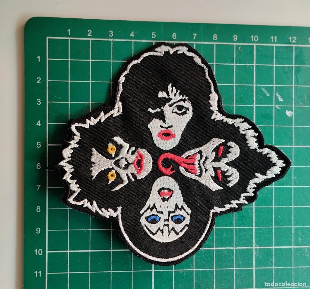 Musique de collection: PARCHE BORDADO - TERMO ADHESIVO - GRUPO ROCK - KISS