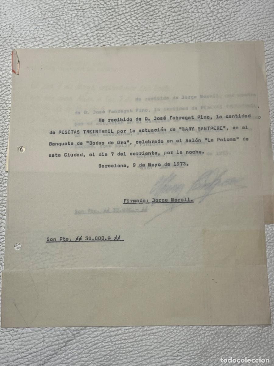 M&uacute;sica de cole&ccedil;&atilde;o: ACUASE DE RECIBO DE MARY SAMTPERE 1973 LA PALOMA.