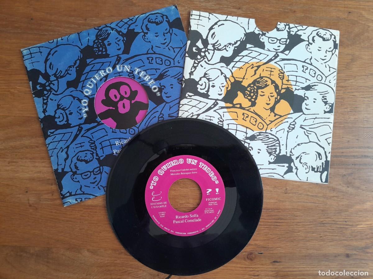 M&uacute;sica de colecci&oacute;n: YO QUIERO UN TEBEO - Single de 1993 - Foto 1