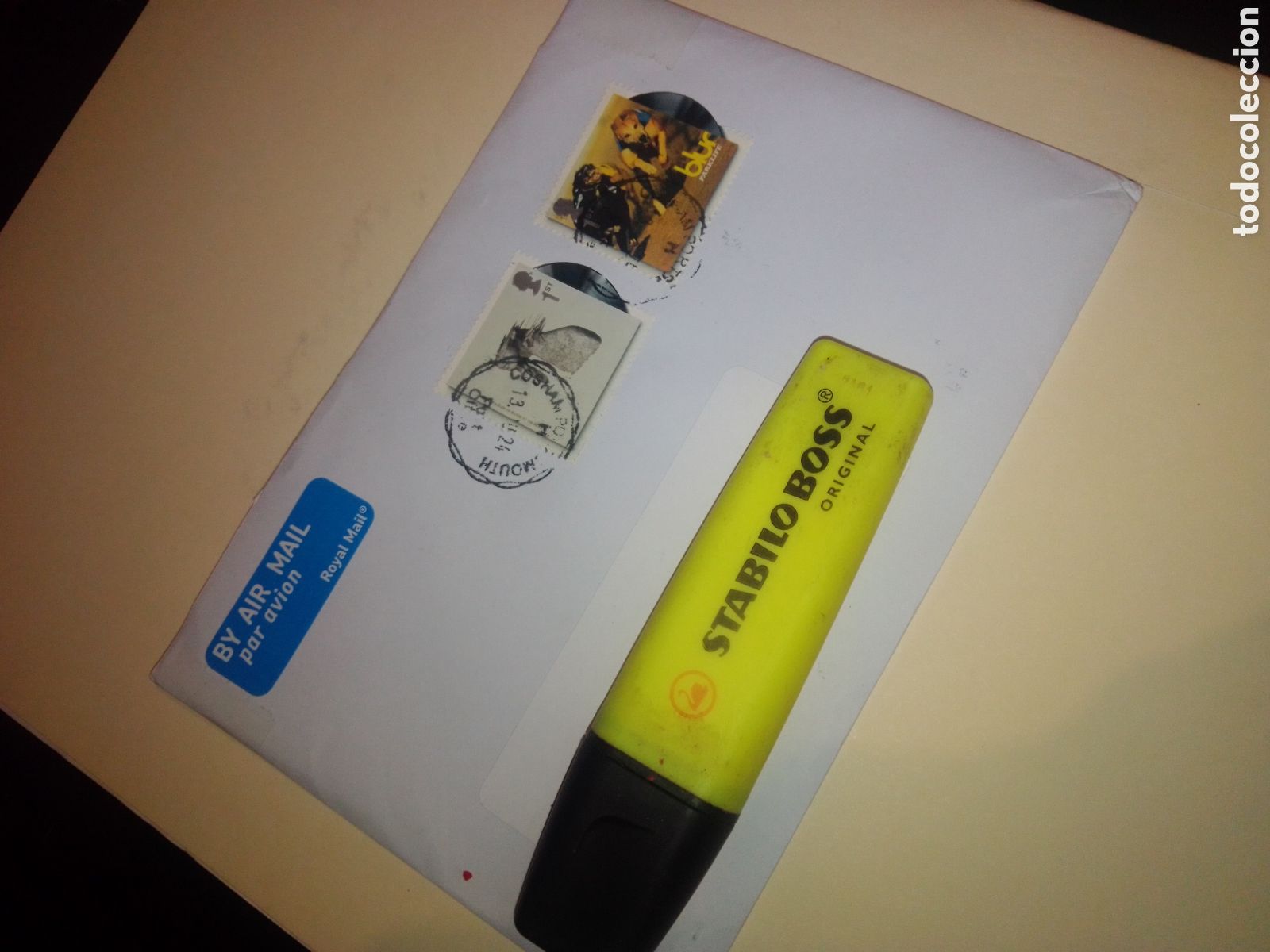 M&uacute;sica de cole&ccedil;&atilde;o: Sobre franqueado Blur