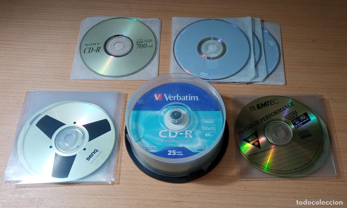 M&uacute;sica de colecci&oacute;n: Lote de 32 CD-Rs y 6 DVD-Rs - Foto 1