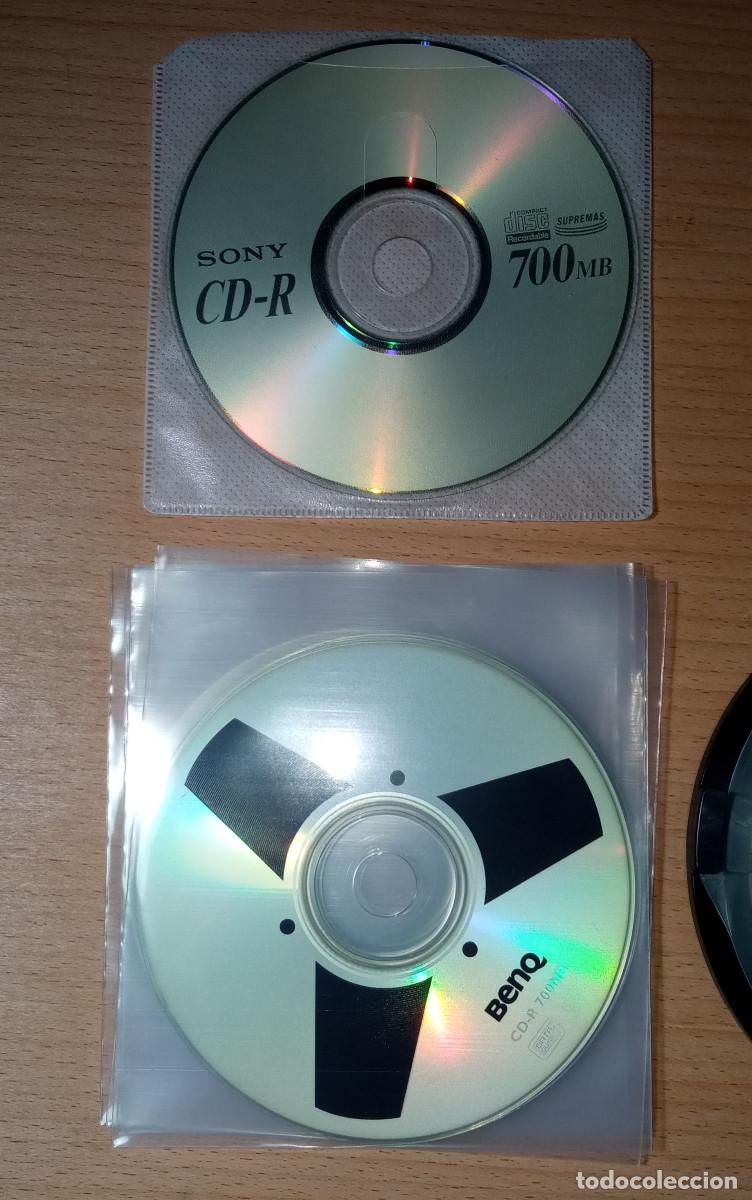 M&uacute;sica de colecci&oacute;n: Lote de 32 CD-Rs y 6 DVD-Rs - Foto 2