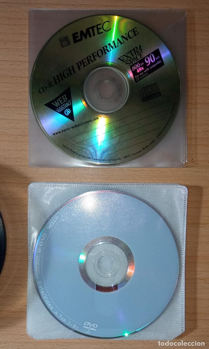 M&uacute;sica de colecci&oacute;n: Lote de 32 CD-Rs y 6 DVD-Rs - Foto 3