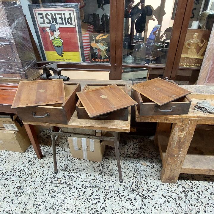 M&uacute;sica de colecci&oacute;n: 3 CAJAS PARA DISCOS DE PIZARRA. - Foto 5