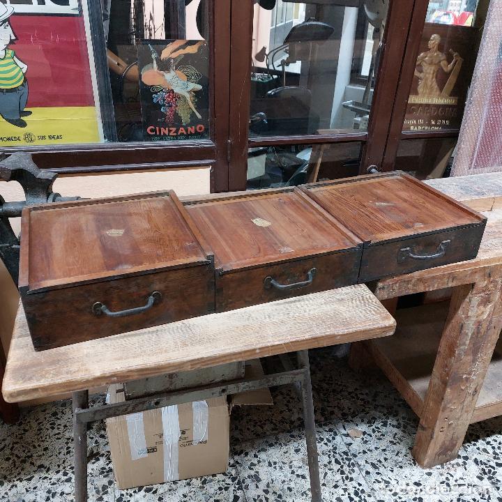 M&uacute;sica de colecci&oacute;n: 3 CAJAS PARA DISCOS DE PIZARRA. - Foto 1