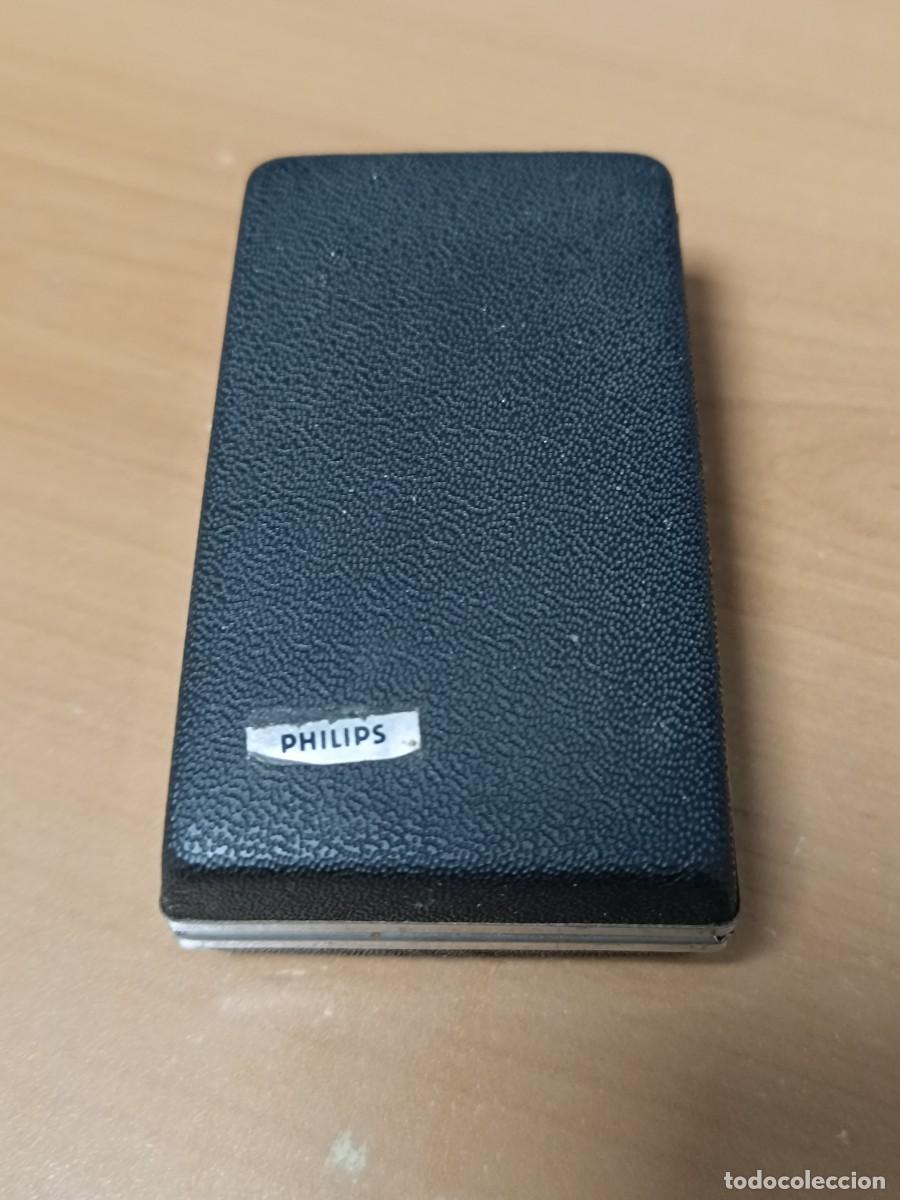 M&uacute;sica de colecci&oacute;n: ANTIGUA ABUJAA DE TOCADISCOS PHILIPS, CON SU ESTUCHE - Foto 14