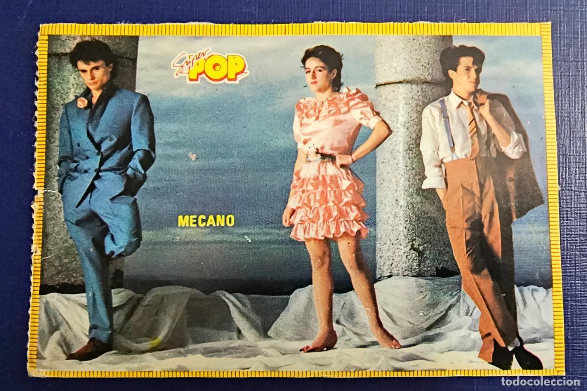 M&uacute;sica de colecci&oacute;n: PEGATINA DEL GRUPO MECANO - SUPERPOP - Foto 1