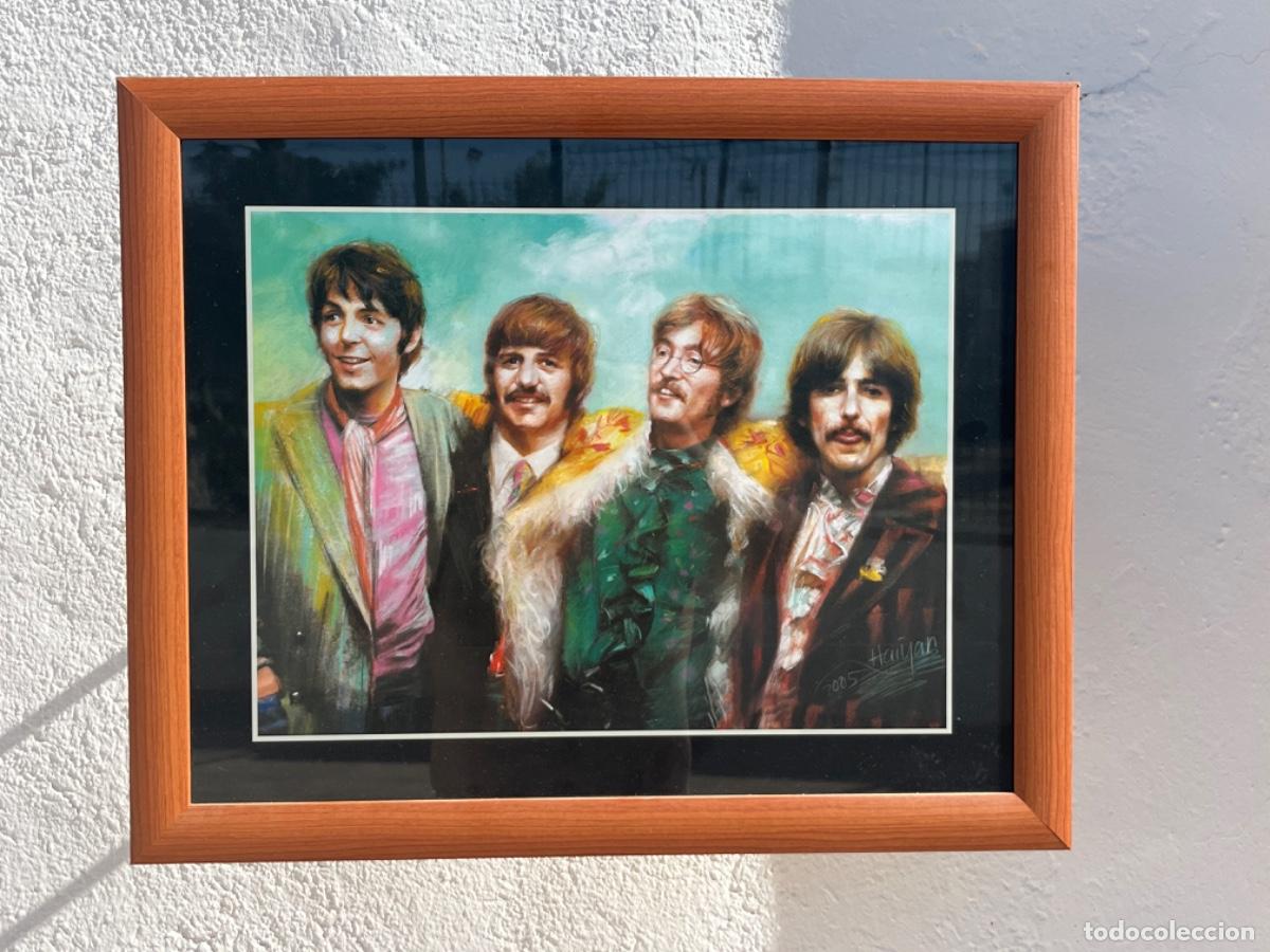 M&uacute;sica de colecci&oacute;n: LITOGRAF&Iacute;A DE LOS BEATLES. HAIYAN 2005 - Foto 1