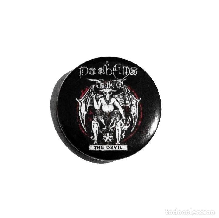 Collectible Music: D&Oslash;DHEIMSGARD - THE DEVIL CHAPA 31mm (CON IMPERDIBLE) - BLACK METAL