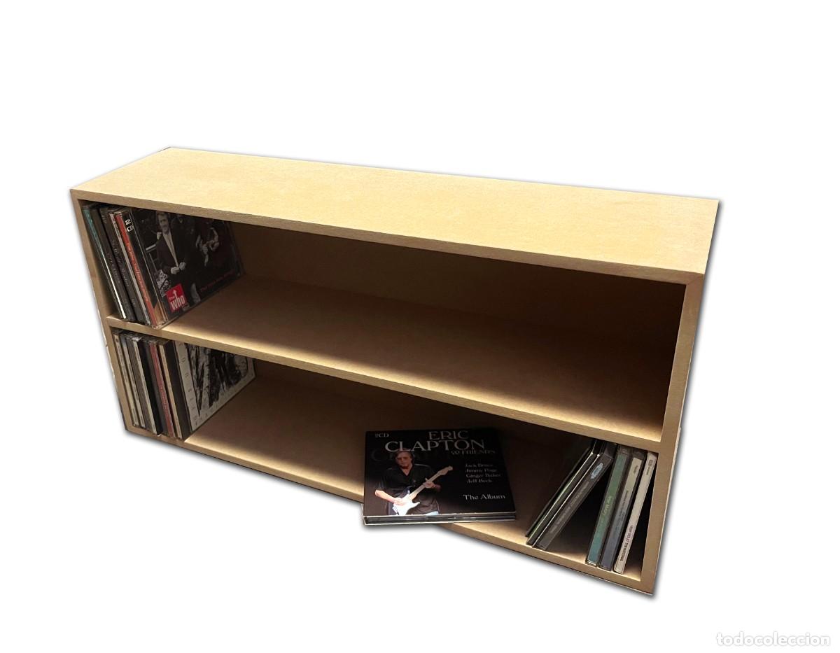 M&uacute;sica de colecci&oacute;n: MUEBLE ESTANTERIA PARA 100 CD COMPACT DISC - Foto 2