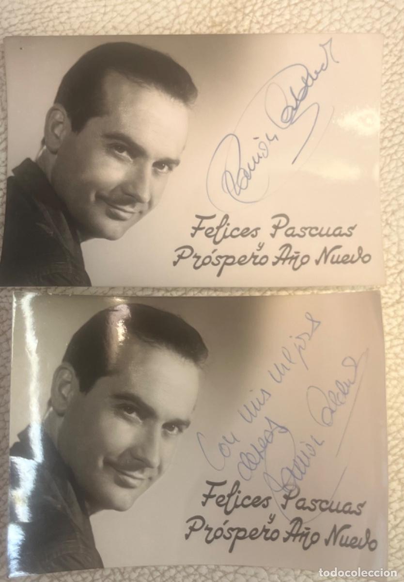 M&uacute;sica de cole&ccedil;&atilde;o: RAM&Oacute;N CALDUCH CANTANTE. FELICITACIONES DE NAVIDAD CON AUT&Oacute;GRAFO.