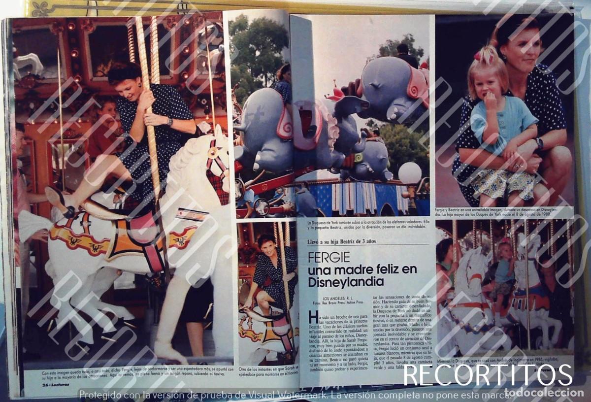 Collectible Music: SARAH FERGUSON FERGIE ANDRES DE INGLATERRA EN DISNEYLAND