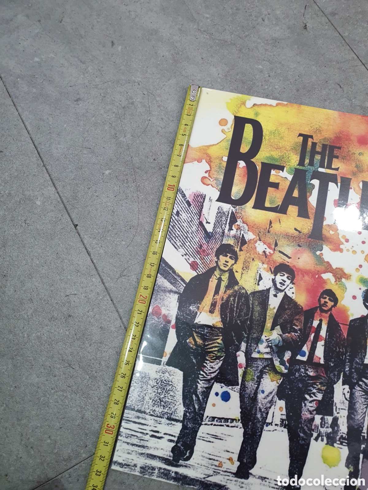 M&uacute;sica de colecci&oacute;n: Cartel Los Beatles. (L102) - Foto 2