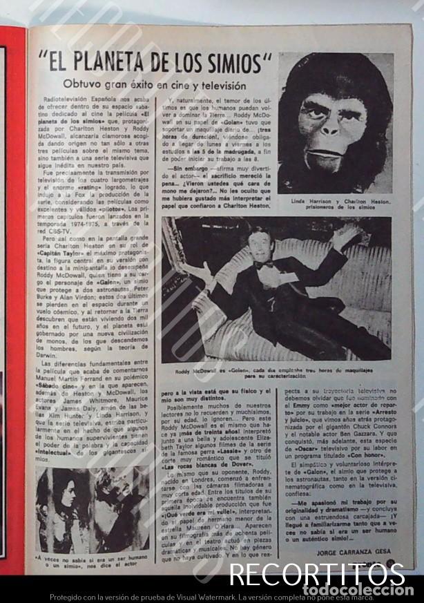 M&uacute;sica de colecci&oacute;n: roddy mcdowall el planeta de los simios - Foto 1