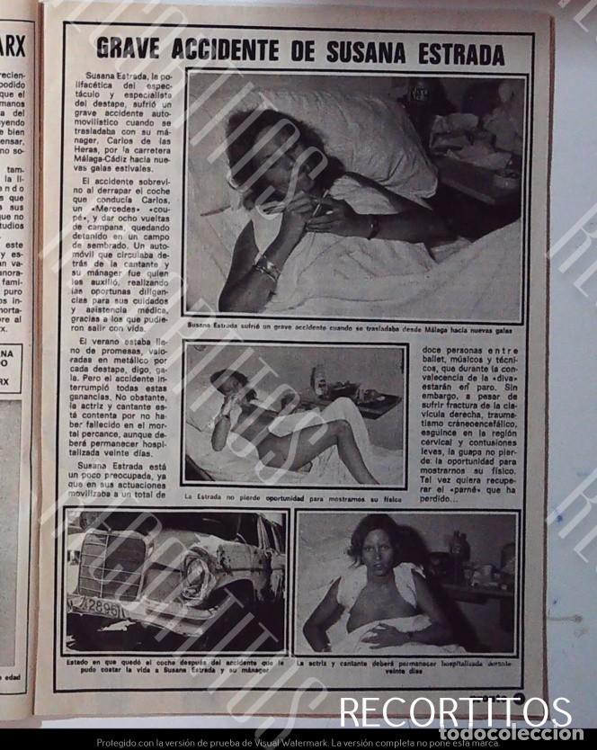 M&uacute;sica de colecci&oacute;n: SUSANA ESTRADA ACCIDENTE - Foto 1