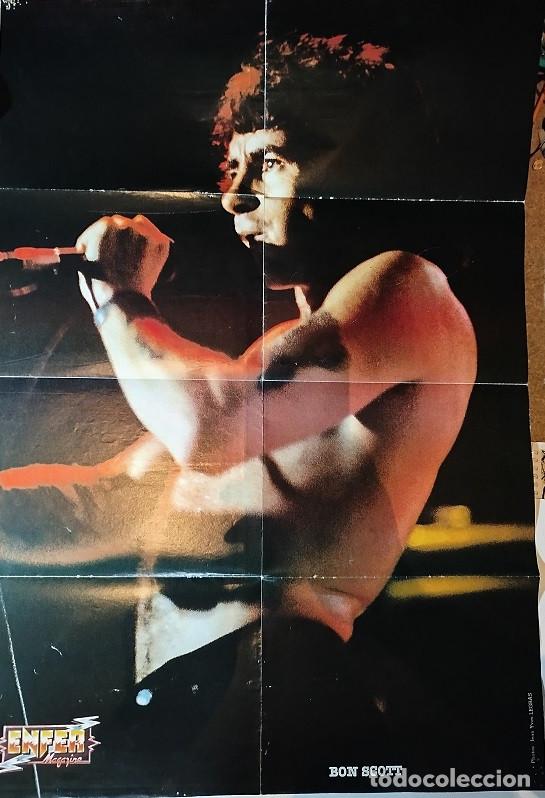 Collectible Music: Poster Bon Scott - heavy metal