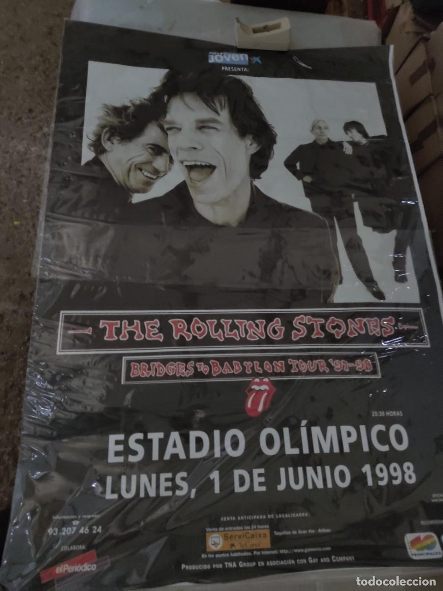 M&uacute;sica de colecci&oacute;n: ENORME CARTEL ROLLING STONES - Foto 1