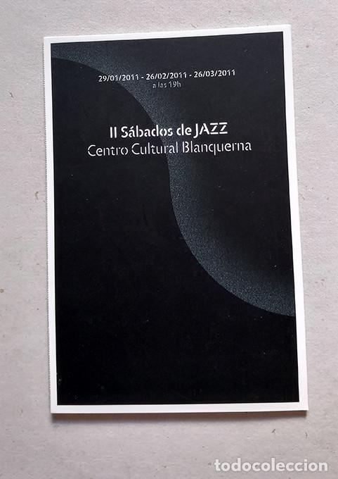 M&uacute;sica de colecci&oacute;n: II S&aacute;bados de Jazz Blanquerna: JAM Trio, Ivo Oller Trio, Afro Blue. Madrid, 2011