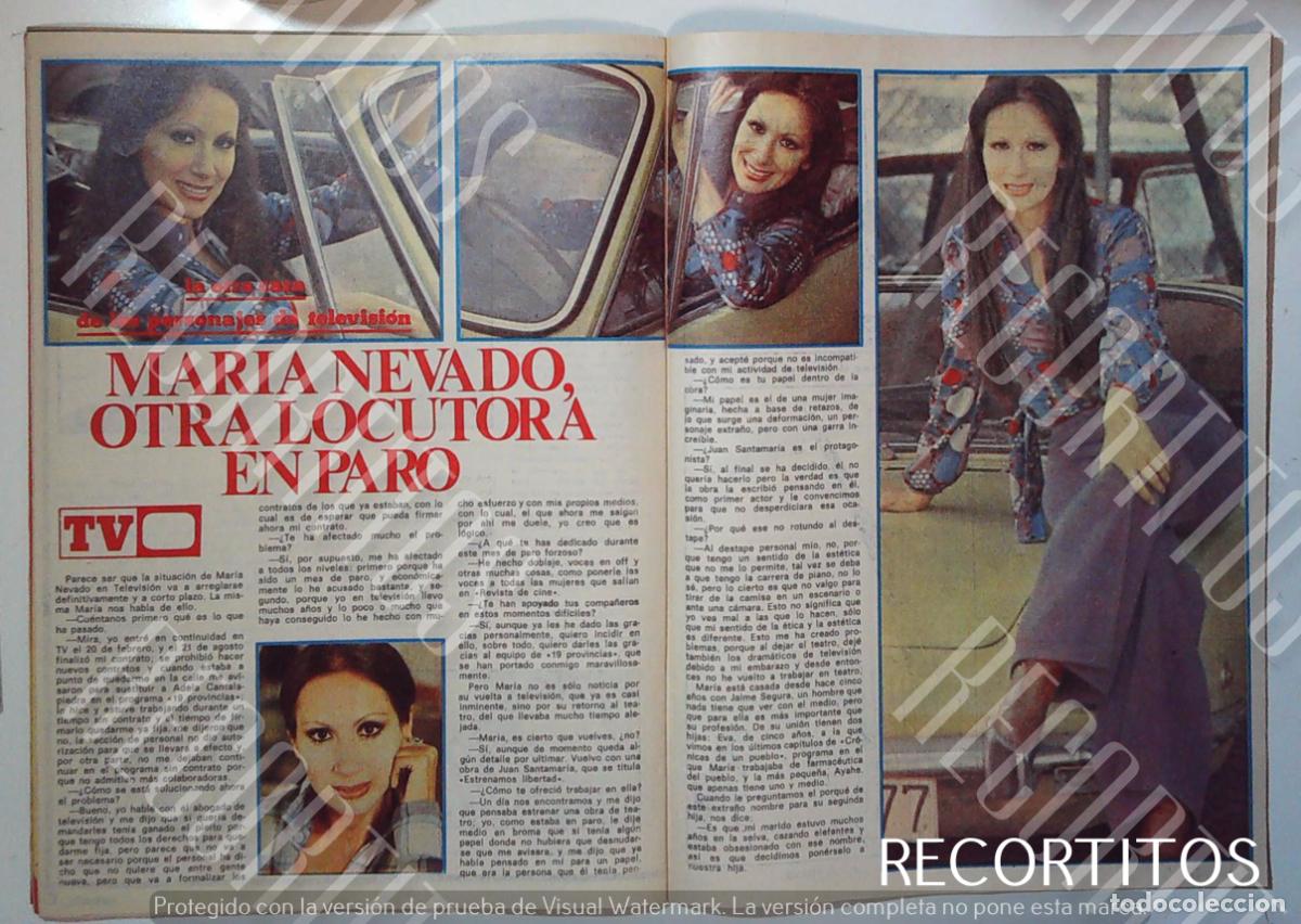M&uacute;sica de colecci&oacute;n: maria nevado rtve 1977 - Foto 1