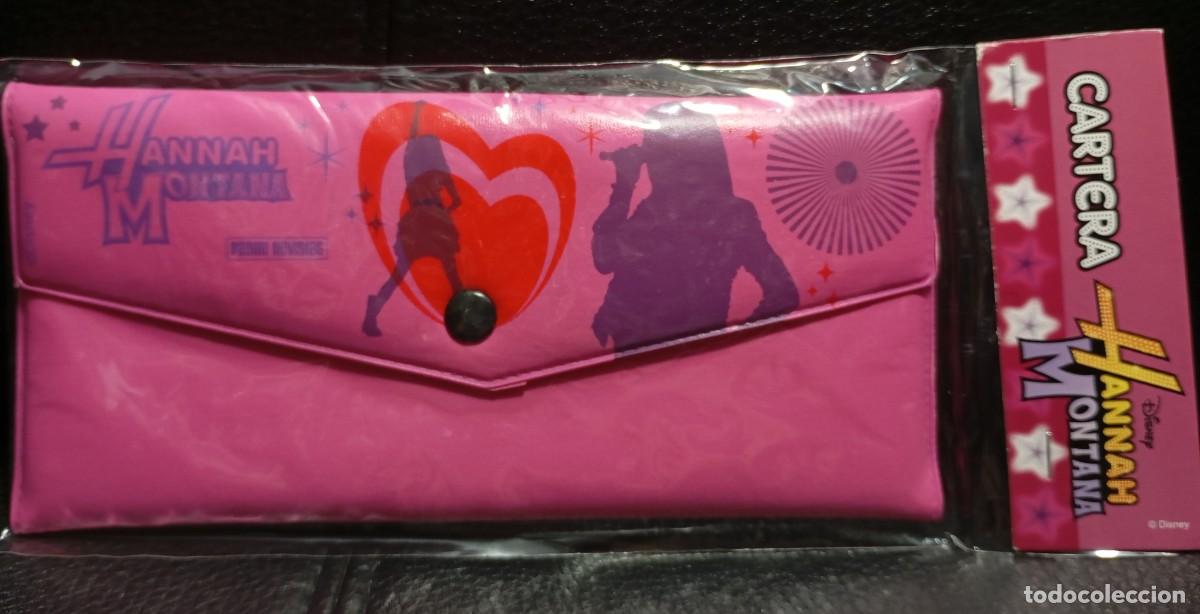 M&uacute;sica de colecci&oacute;n: HANNAH MONTANA - CARTERA - SIN USAR - DISNEY - MILEY CYRUS - PANINI