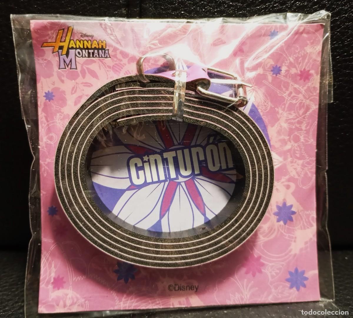 M&uacute;sica de colecci&oacute;n: HANNAH MONTANA - CINTURON - SIN USAR - DISNEY - MILEY CYRUS