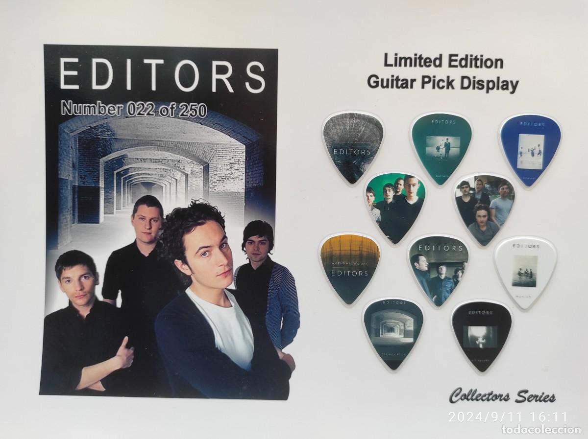 M&uacute;sica de colecci&oacute;n: EDITORS. COLECCI&Oacute;N DE 10 P&Uacute;AS DE GUITARRA. - Foto 1