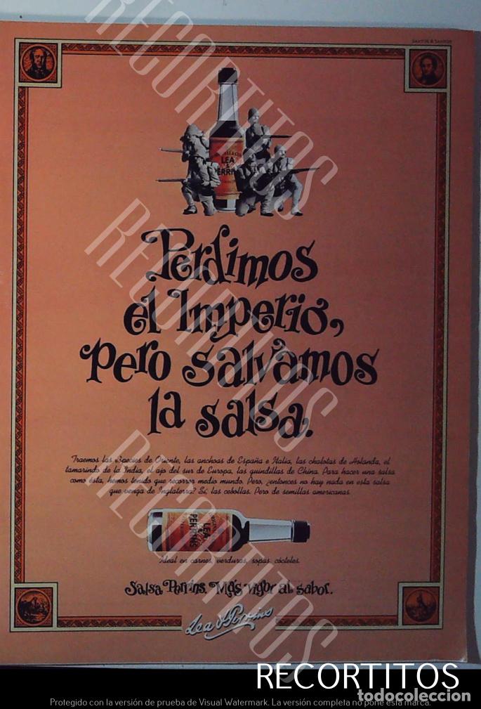 Musique de collection: LEA AND PERRINS SALSA ANUNCIO PUBLICIDAD