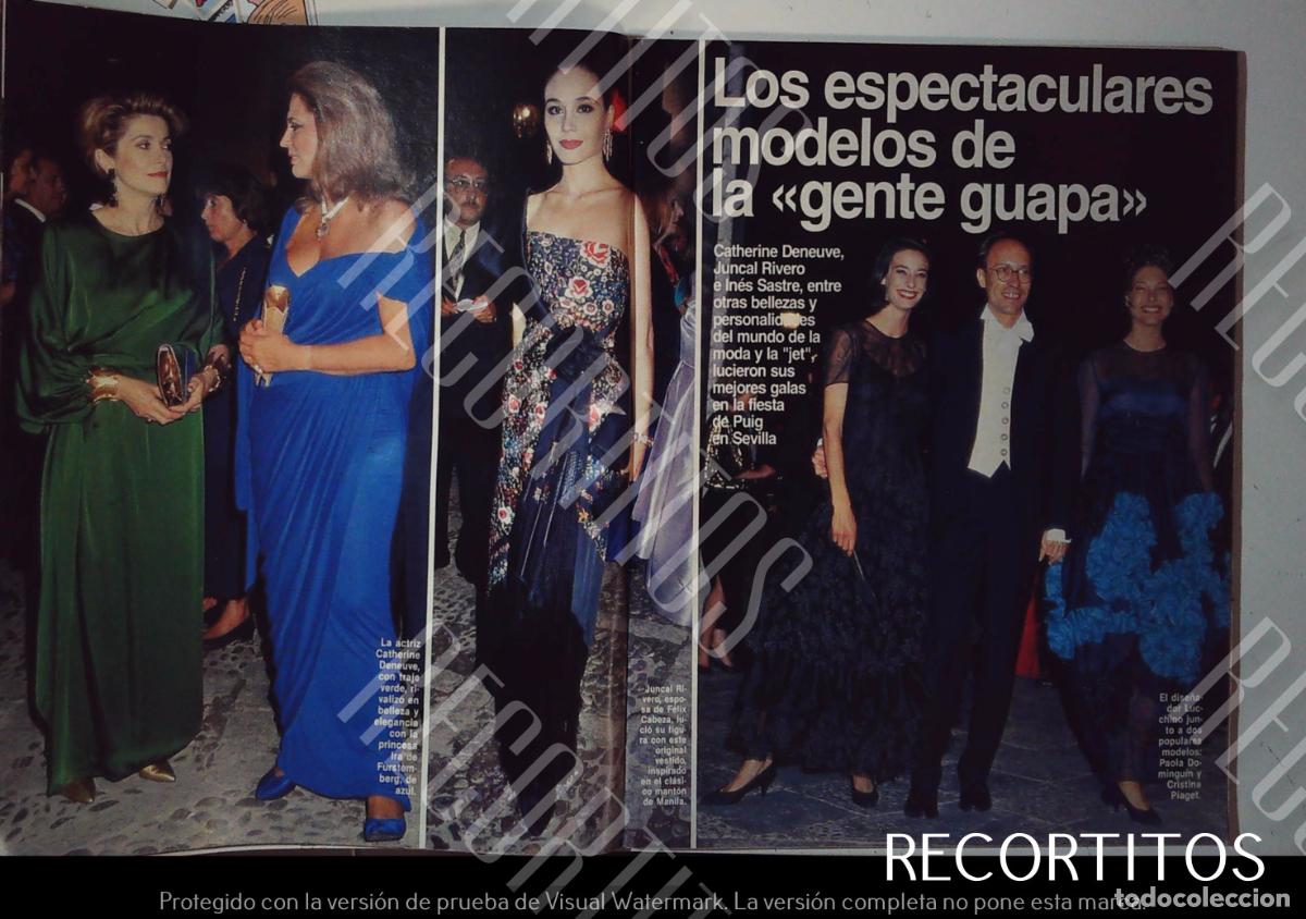 Musique de collection: CATHERINE DENEUVE IRA DE FURSTENBERG JUNCAL RIVERO INES SASTRE CRISTINA PIAGET PAOLA DOMINGUIN FERI