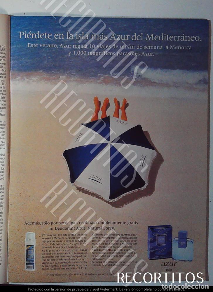 M&uacute;sica de colecci&oacute;n: azur de puig anuncio publicidad