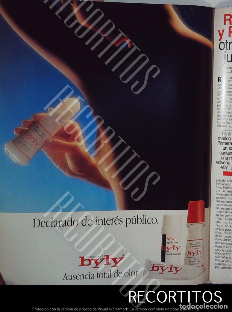 M&uacute;sica de colecci&oacute;n: byly desodorante anuncio publicidad