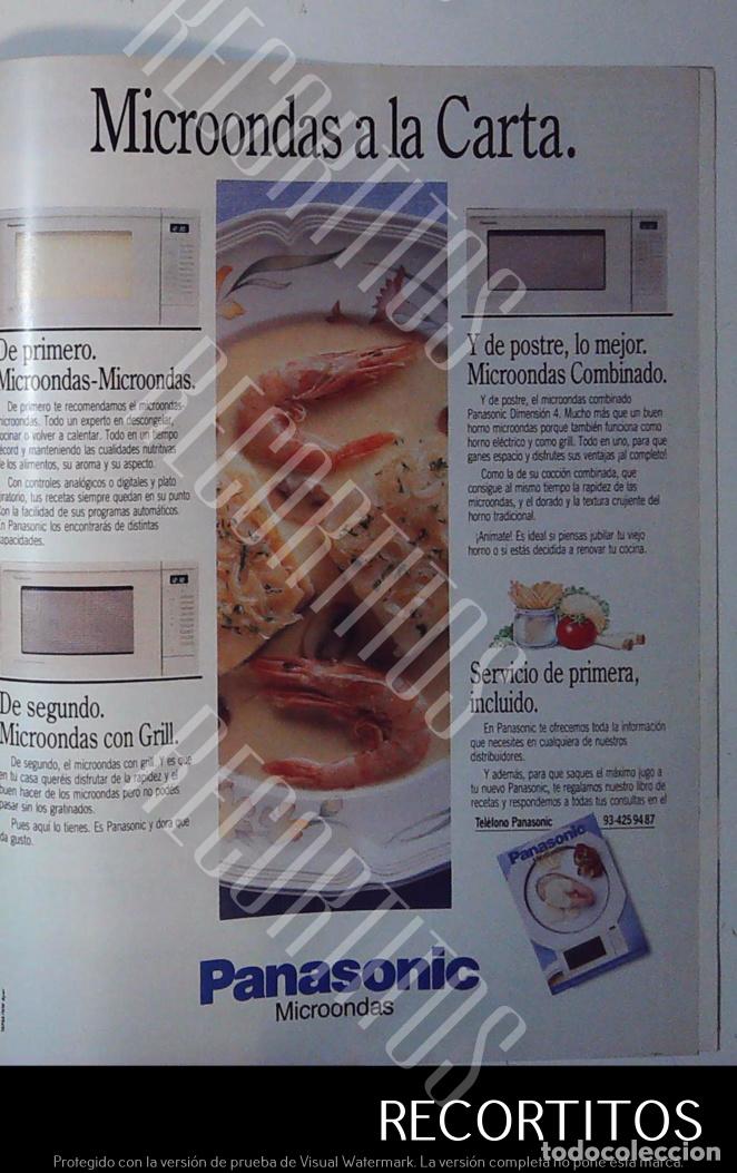 M&uacute;sica de colecci&oacute;n: panasonic microondas anuncio publicidad - Foto 1