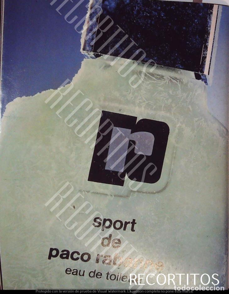 M&uacute;sica de cole&ccedil;&atilde;o: PACO RABANNE POUR HOMME PARIS ANUNCIO PUBLICIDAD SPORT