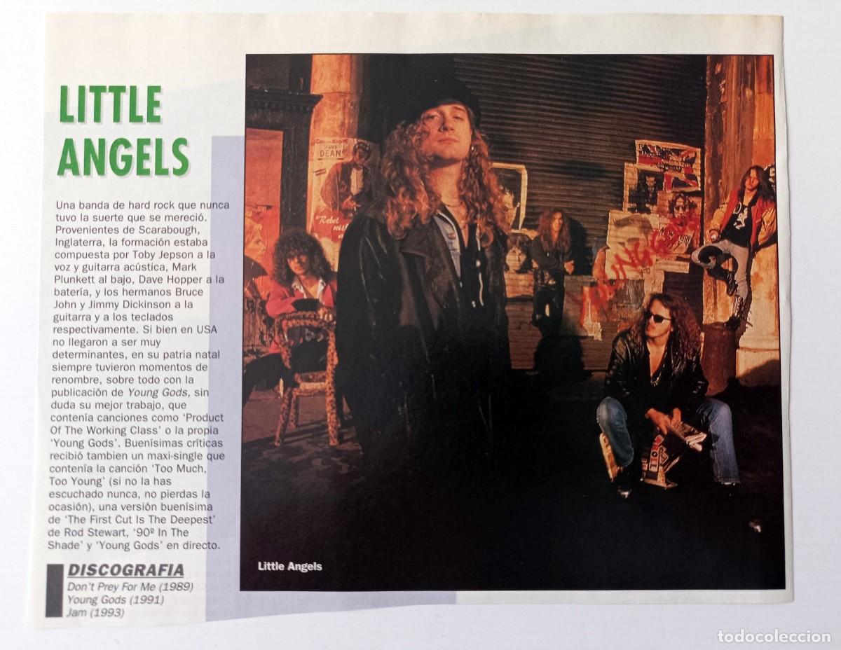 Musiksammlung: LITTLE ANGELS CLIPPINGS RECORTE REVISTA
