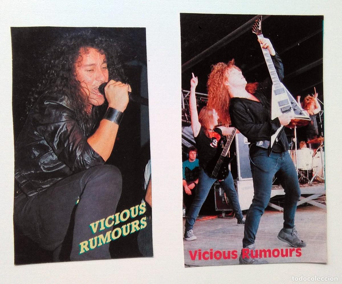 M&uacute;sica de colecci&oacute;n: VICIOUS RUMORS CLIPPINGS RECORTES REVISTA