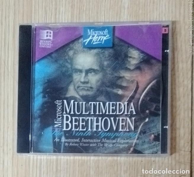 M&uacute;sica de colecci&oacute;n: CD Rom Microsoft Multimedia Beethoven - Foto 1