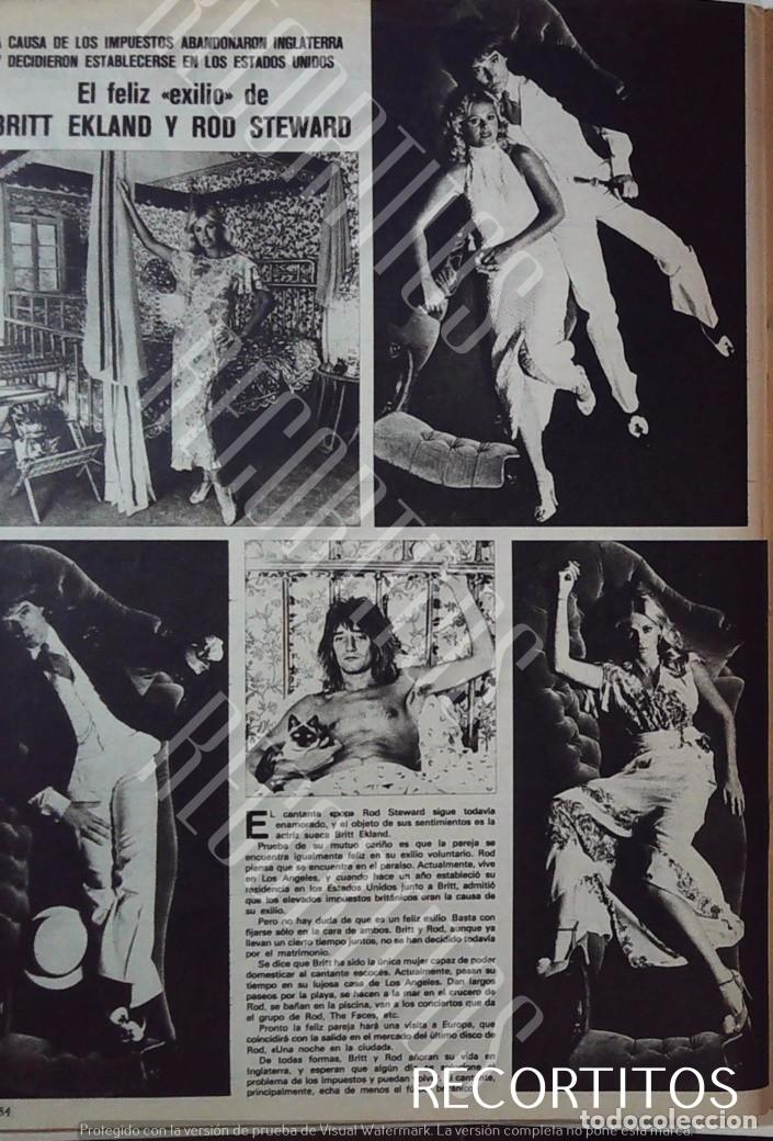 M&uacute;sica de colecci&oacute;n: BRITT EKLAND ROD STEWARD - Foto 1