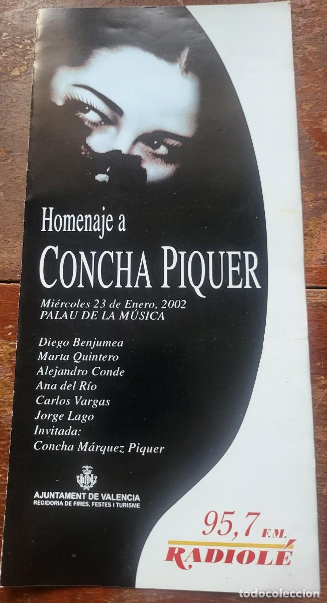 M&uacute;sica de colecci&oacute;n: Concha Piquer programa doble del homenaje en Valencia a&ntilde;o 2002.. - Foto 1