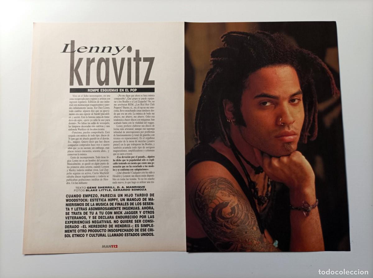 M&uacute;sica de colecci&oacute;n: LENNY KRAVITZ REPORTAJE REVISTA - Foto 1