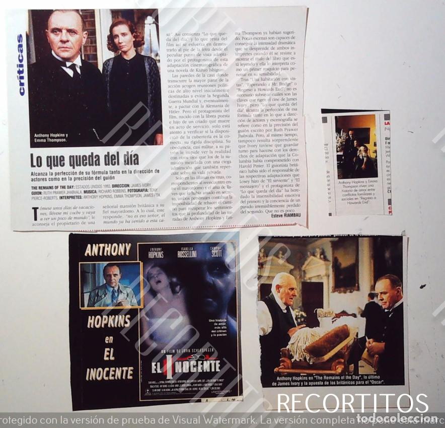 M&uacute;sica de colecci&oacute;n: anthony hopkins recortes - Foto 1